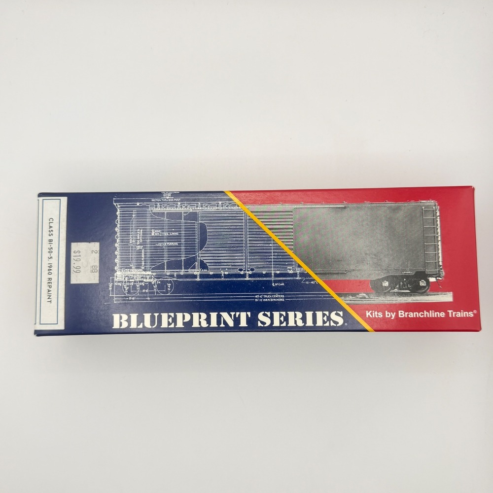 Branchline Trains HO Scale Plug Door Boxcar Union Pacific 1960 Repaint Kit